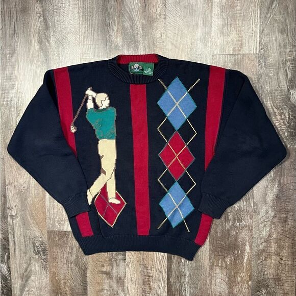 Vintage Golf Sweater - Picture 1 of 9